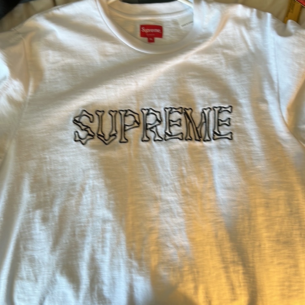 Supreme bones as T-shirt